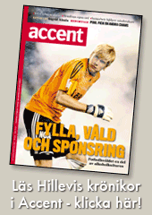 Läs Hillevis krönikor i Accent - klicka här!