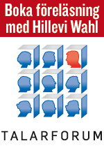 Boka föreläsning med Hillevi Wahl genom Talarforum